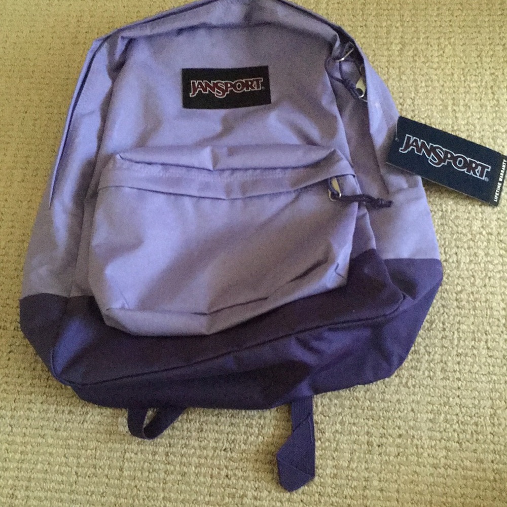 Jansports purple backpack
